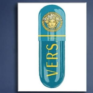 Versace 8 1/2"x11" Wall Art